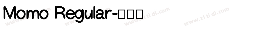 Momo Regular字体转换